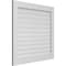 Ekena Millwork Vertical Surface Mount PVC Gable Vent: Functional, w/ 3-1/2"W x 1"P Standard Frame, 38"W x 36"H GVPVE38X3601SF - alternate 3